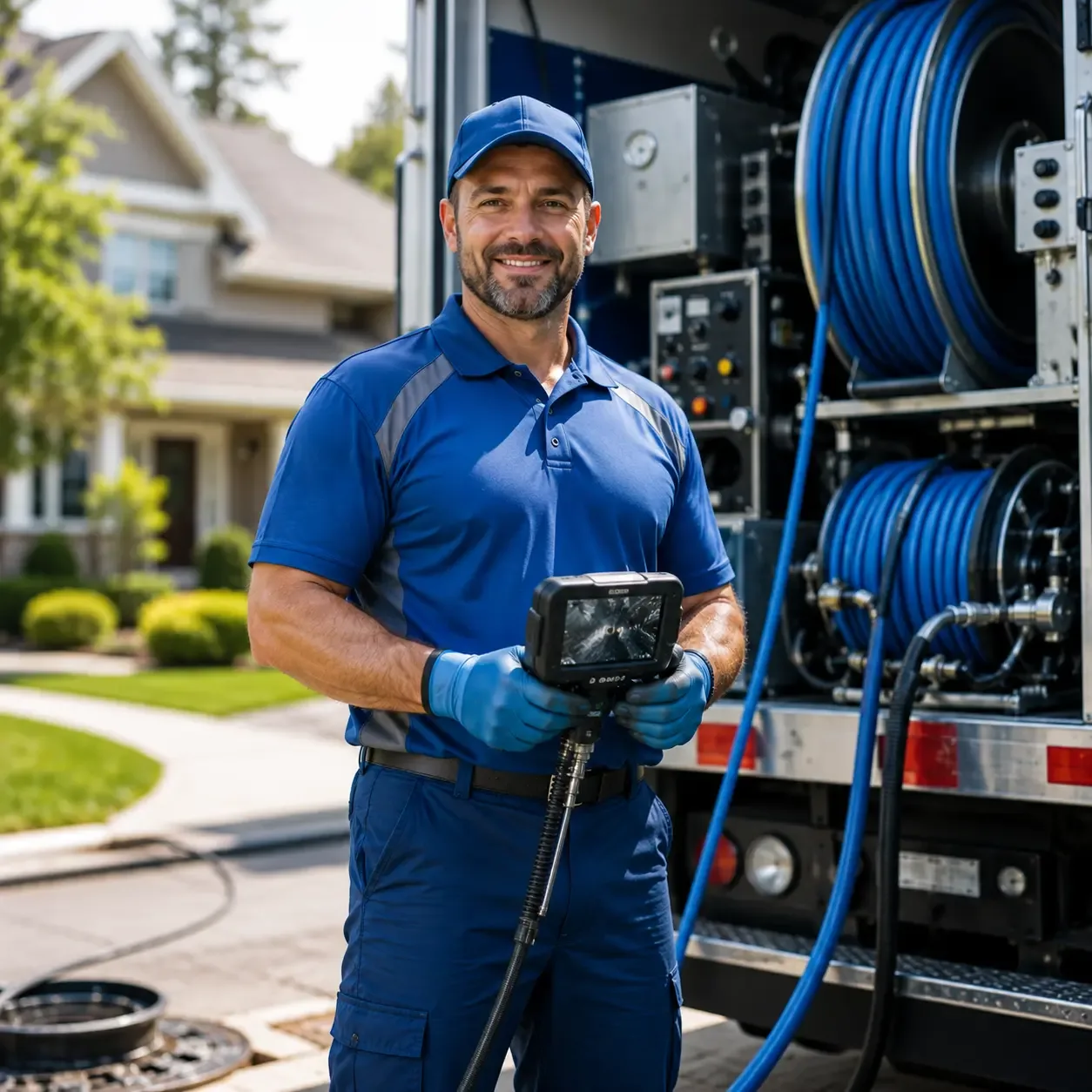 Local outdoor drain cleaning specialists in Woodhull, NY